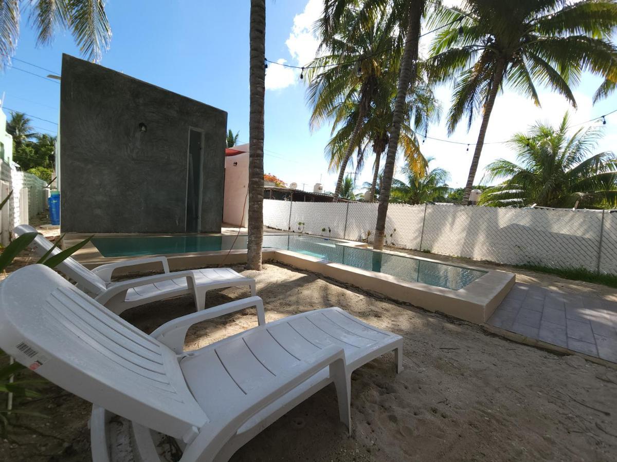 Quiet And Peaceful House, All Installations Are Private, With Pool And Very Close To The Beach Villa Telchac Puerto Eksteriør billede